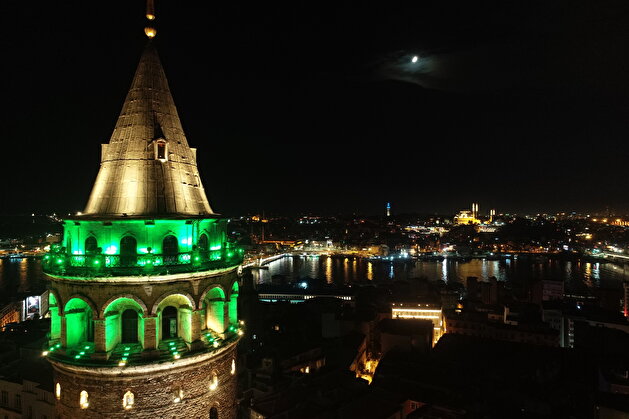 Green shines spotlight on cerebral palsy in Istanbul