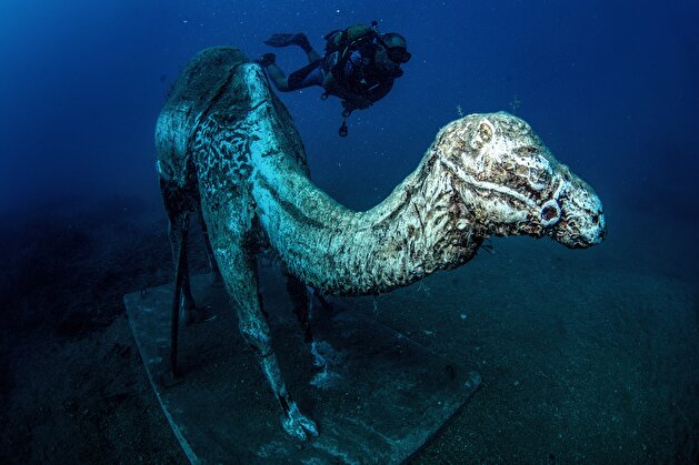 Turkey's first underwater museum 'Side Underwater Museum'