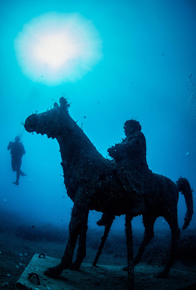Turkey's first underwater museum 'Side Underwater Museum'