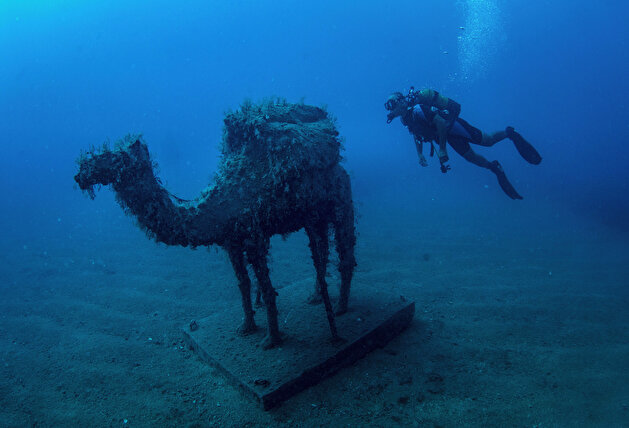Turkey's first underwater museum 'Side Underwater Museum'