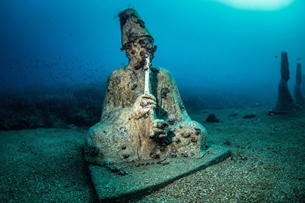 Turkey's first underwater museum 'Side Underwater Museum'