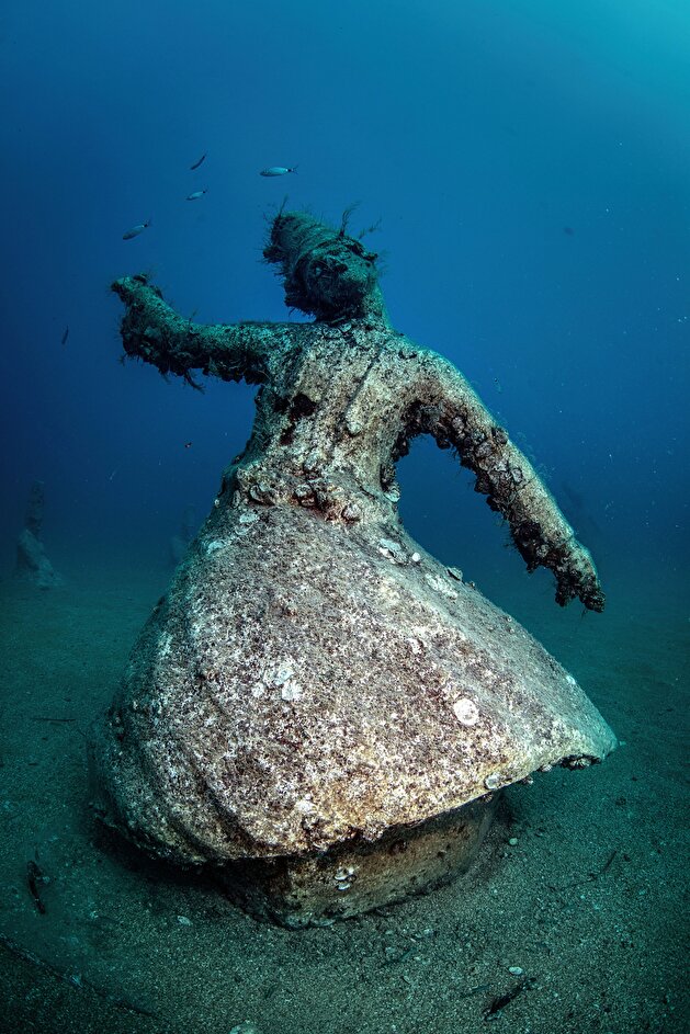 Turkey's first underwater museum 'Side Underwater Museum'