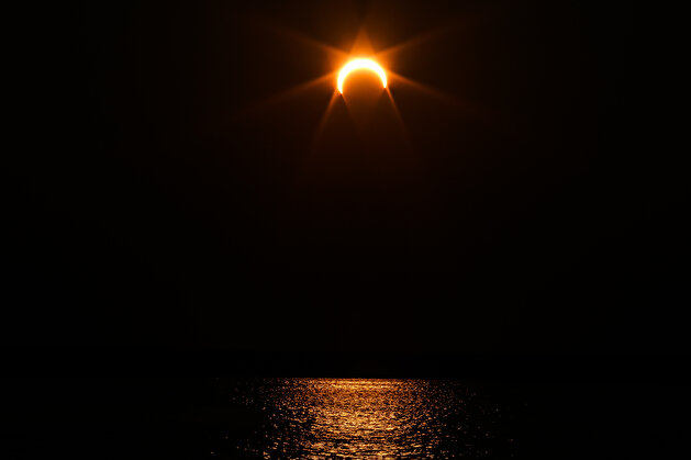 Dazzling solar eclipse across the world
