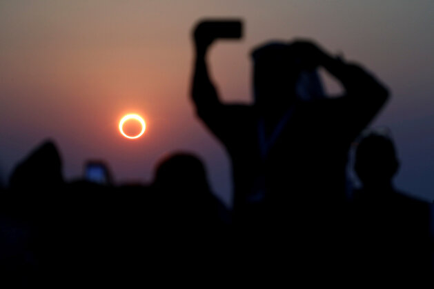Dazzling solar eclipse across the world