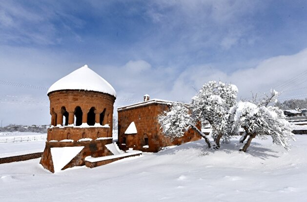 Snow turns Turkey's historical Ahlat into winter wonderland