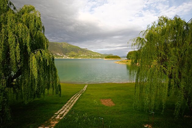 Silence in Bosnia and Herzegovina's Rama Lake due to Covid-19