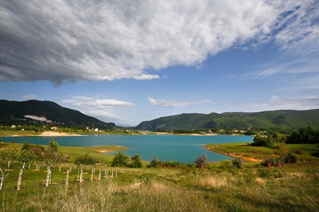 Silence in Bosnia and Herzegovina's Rama Lake due to Covid-19
