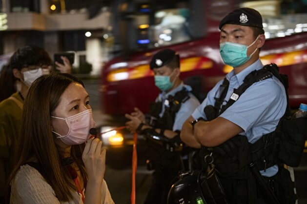 Vigil for Deceased Protestor in Hong Kong Amid Coronavirus Pandemic