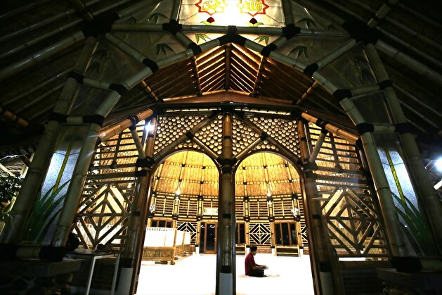 Indonesia's Bamboo Mosque