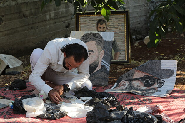 Mosaic art of torture in prisons of the Assad regime