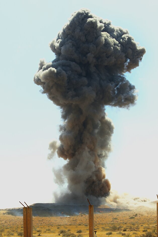 At least 10 tons of explosives cleared from civilian settlements neutralized in Libya