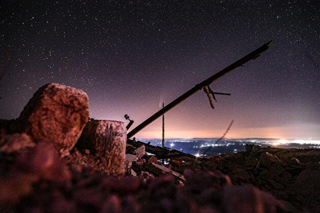 View of Comet Neowise from Syria's Idlib