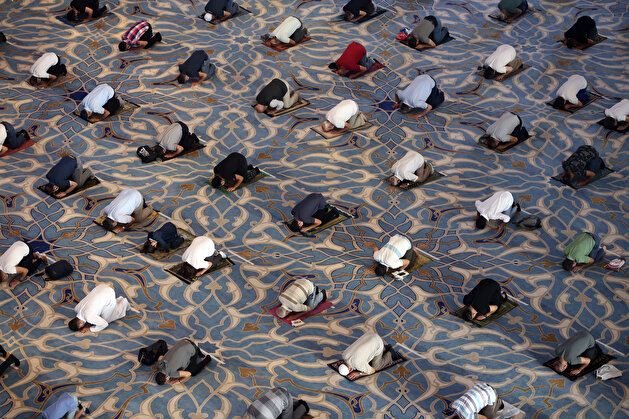 Eid al-Adha prayer in Istanbul