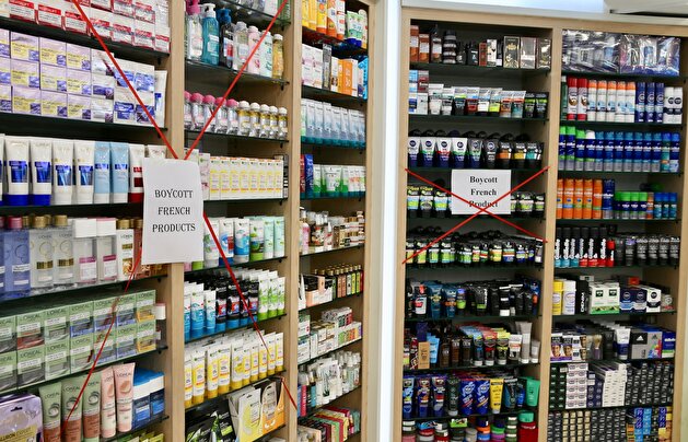 Pakistani shops back boycott of French products over Macron remarks, support Turkish goods