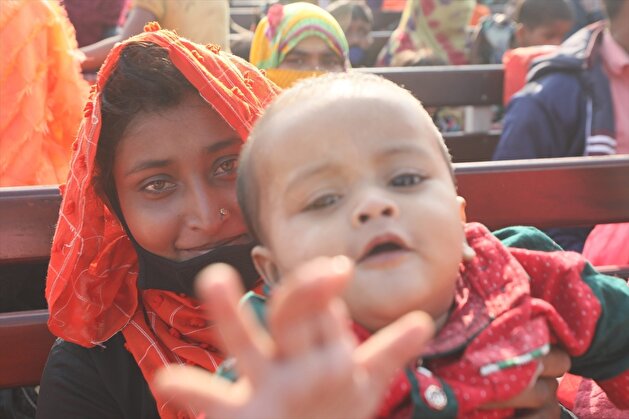 Rohinga people relocated in Bhashan Char