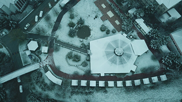 Aerial images dazzle as 'magical snowfall' dusts historical Istanbul