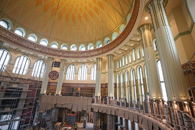 Istanbul’s Taksim mosque nears completion ahead of Ramadan opening