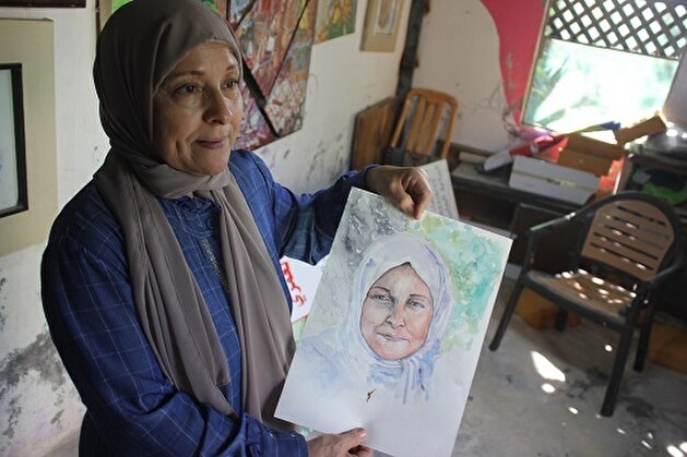 "المحترف".. معرض ومرسم في منزل فنان أردني