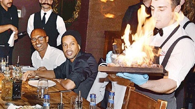 Ronaldinho, İstanbul'da.