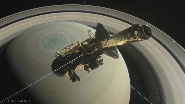 Satürn keşif uydusu Cassini