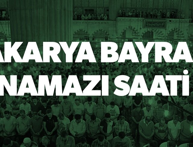 Amasya Bayram Namazi Saati Diyanet Acikladi