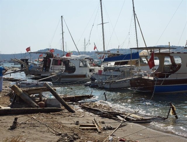 Bodrum Da Depremin Ardi Arkasi Kesilmiyor Bodrum Yine Sallandi