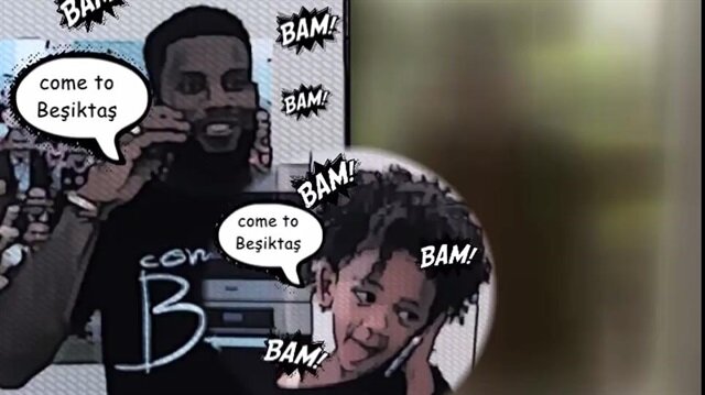 ​&quot;Come to Beşiktaş&quot; çılgınlığına Noah'da katıldı, Medel'e çağrı!
