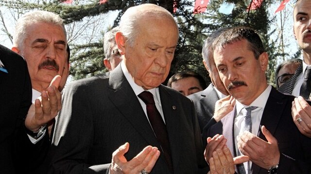 MHP Lideri Devlet Bahçeli Alparslan Türkeş'in 21. ölüm yıldönümü dolayısıyla düzenlenen anma töreninde konuştu.
