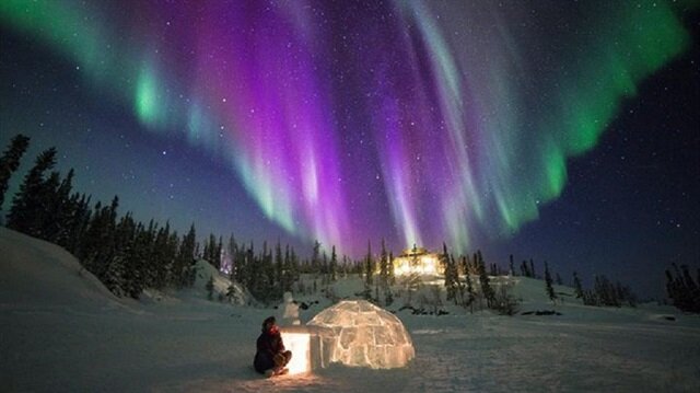 &quot;Kuzey Işıkları&quot; (Aurora Borealis) nasıl oluşur