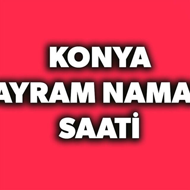 2018 Bayram Namazi Saat Kacta Kilinacak