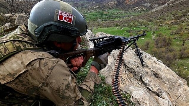 تحييد إرهابي من "بي كا كا" في عملية أمنية شرقي تركيا