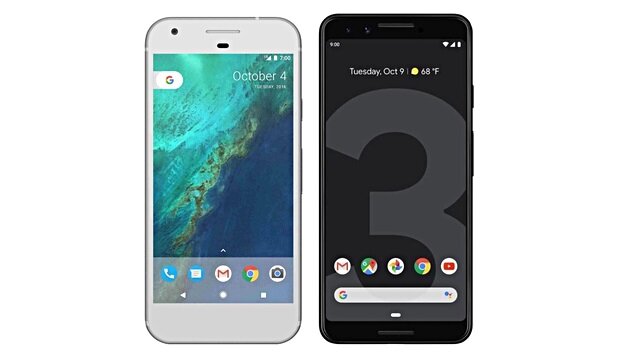 Google Pixel vs Google Pixel 3