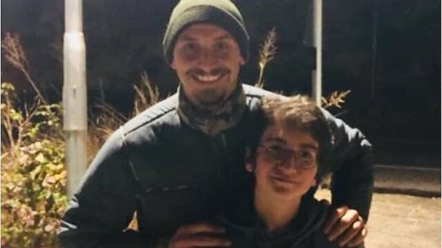 Bir akaryakıt istasyonunda Ibrahimovic’le karşılaşan Yunus Emre Mutlu adlı bir takipçimizden unutulmayacak bir kare...