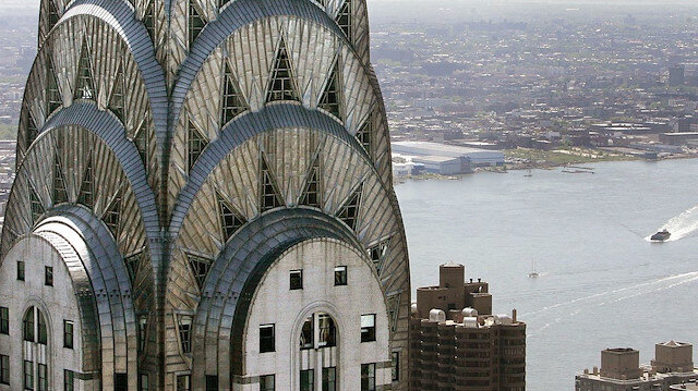 New York’taki Art Deco tarzının başlıca örneklerinden biri, Chrysler Binası.