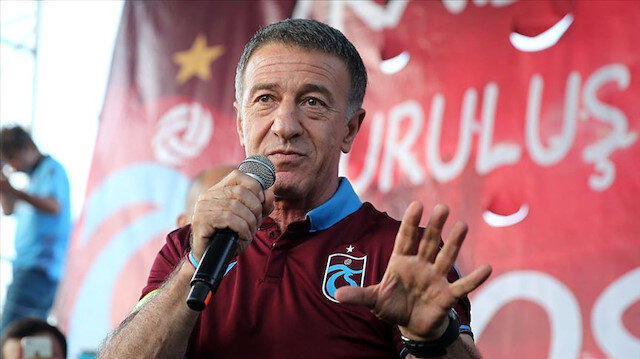 Trabzonspor başkanı Ahmet Ağaoğlu