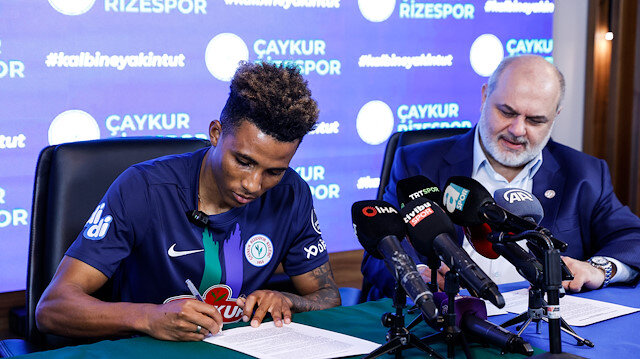 Gedson Fernandes, imza töreninde