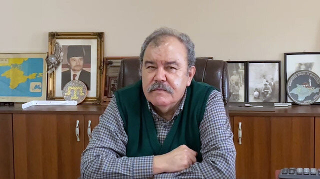 Kırım Derneği İstanbul Şubesi Başkanı Celal İçten.