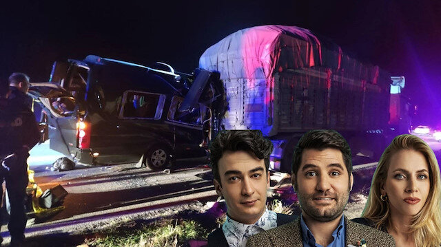  ​Ceyhun Fersoy, Sergen Deveci ve Melis İşiten kaza geçirdi