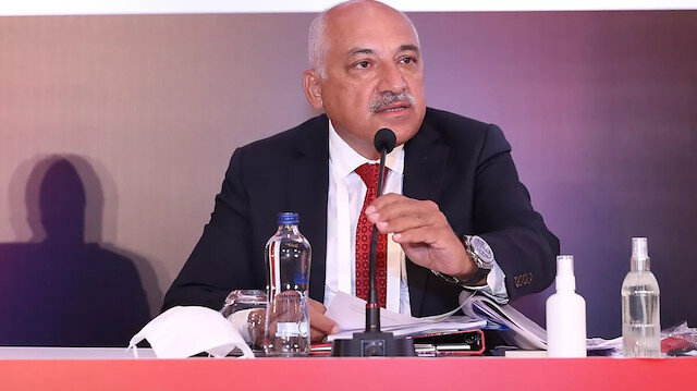 Türkiye Futbol Federasyonu Başkanı Mehmet Büyükekşi