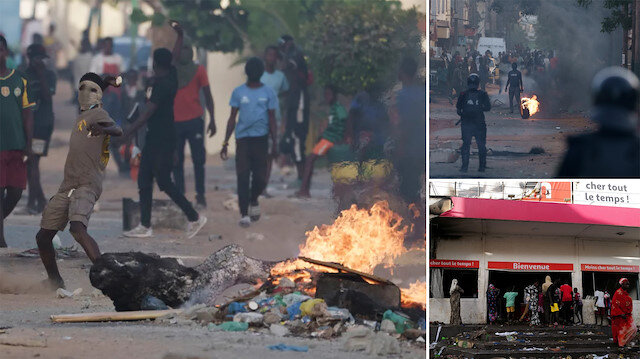 ​Senegal'de şiddet olayları alevlendi.