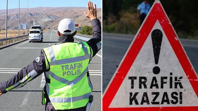 Emniyet Genel Müdürlüğü, polis yetki bölgesinde gerçekleşen trafik kazalarına ilişkin rapor açıkladı