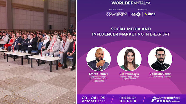 Global e-ticaret etkinliği WORLDEF ANTALYA, Antalya Belek´te başladı.