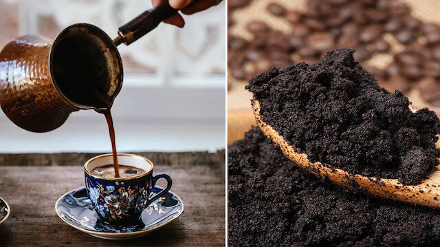 ​Kahve telvesini artık çöpe atmıyoruz!