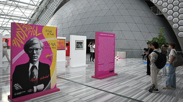 Ankara'da &quot;Warhol'un Dünyası Pop Artın İkonu&quot; sergisi açıldı.