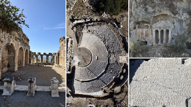 Tlos Antik Kenti'nde meclis binası, 2 hamam ve tapınak restore edilecek