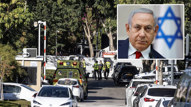 Soykırımcı Netanyahu, Kayserya'daki 3 evinin İHA'lar tarafından hedef alınmasının ardından açıklamalarda bulundu.