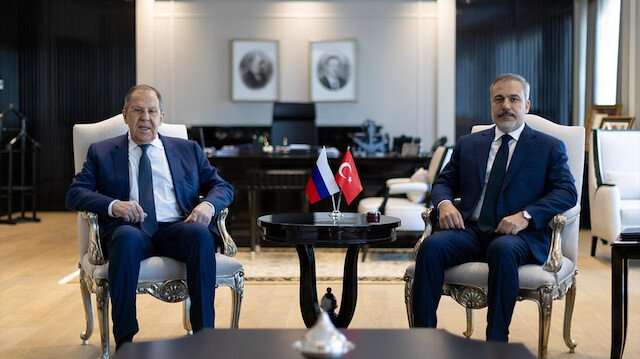 Dışişleri Bakanı Fidan ile Rusya Dışişleri Bakanı Sergey Lavrov