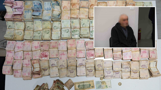 ​Yalova'da zabıtanın yakaladığı dilencinin üzerinden 164 bin lira çıktı
