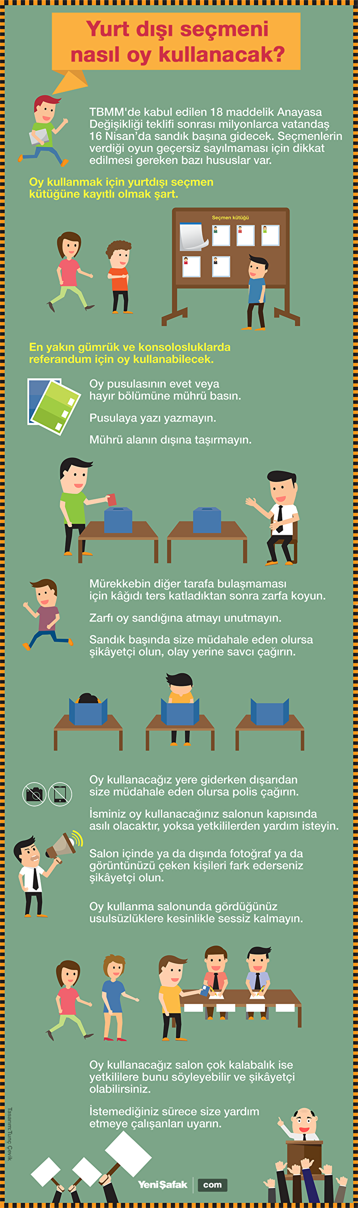 Yurt dışı seçmeni nasıl oy kullanacak?