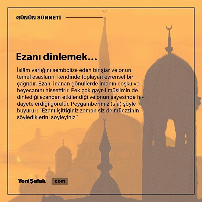 İlahî sadâ'ya kulak verelim